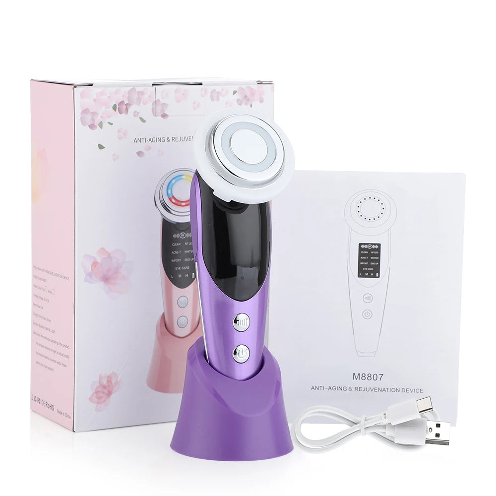 Radio Frequency Skin Tightening Device Purple