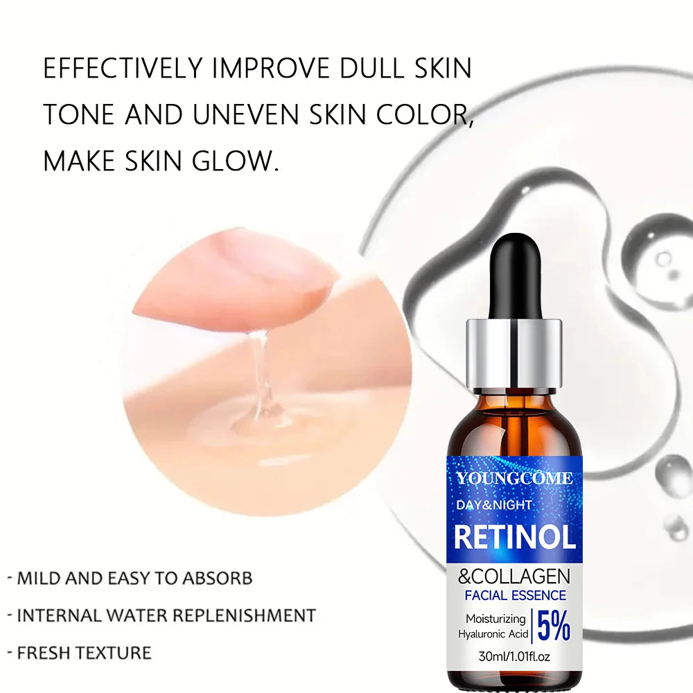 retinol and collagen serum benefits