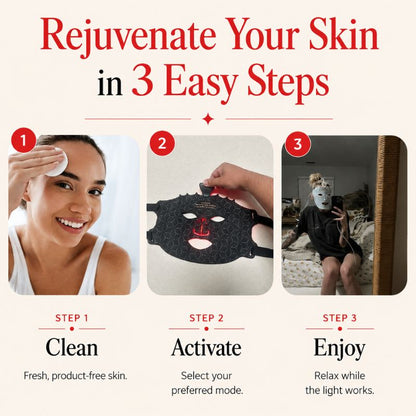 3easystepsledlighttherapymask