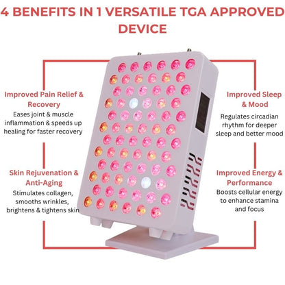 Benefits of red light therapy panel  isolation