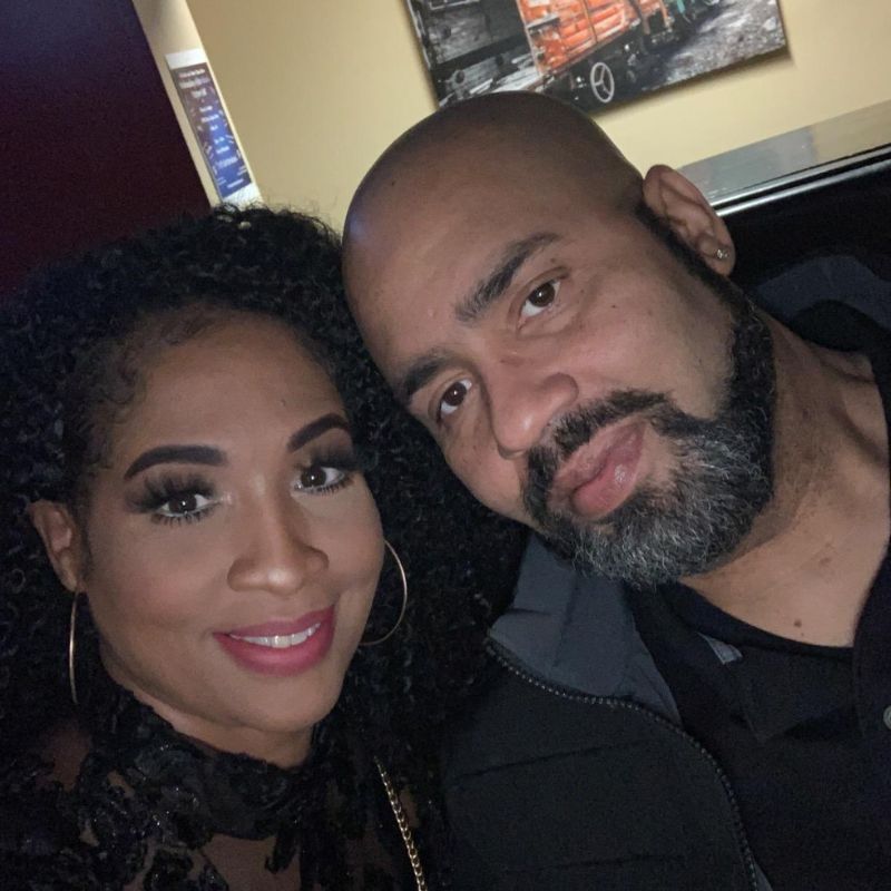 Couple Looking into Camera
