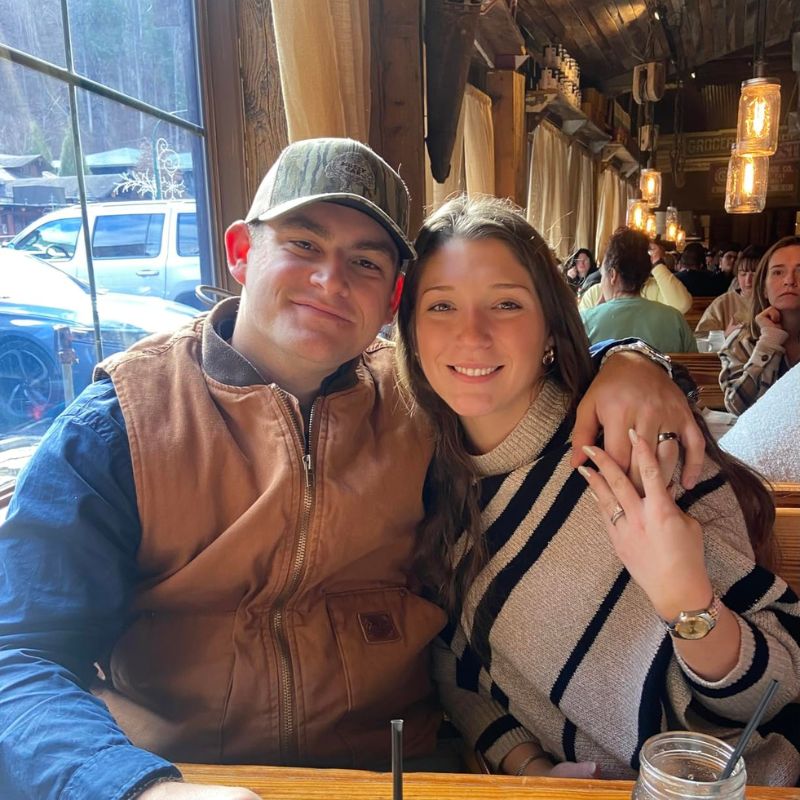 Couple Staring into Camera
