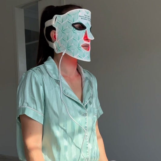 FDA Approved LED Light Therapy Mask with Infrared