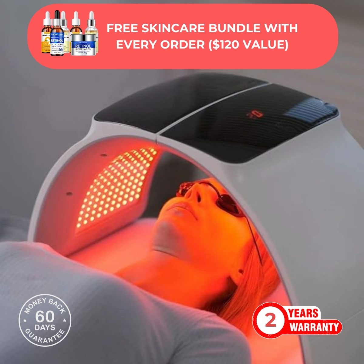 FDA Approved LED Light Therapy Machine