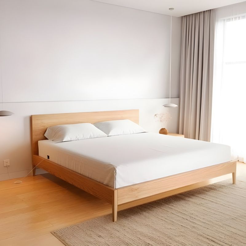 Organicearthingfittedsheetinwhiteonabedonanangle_dc7843a4