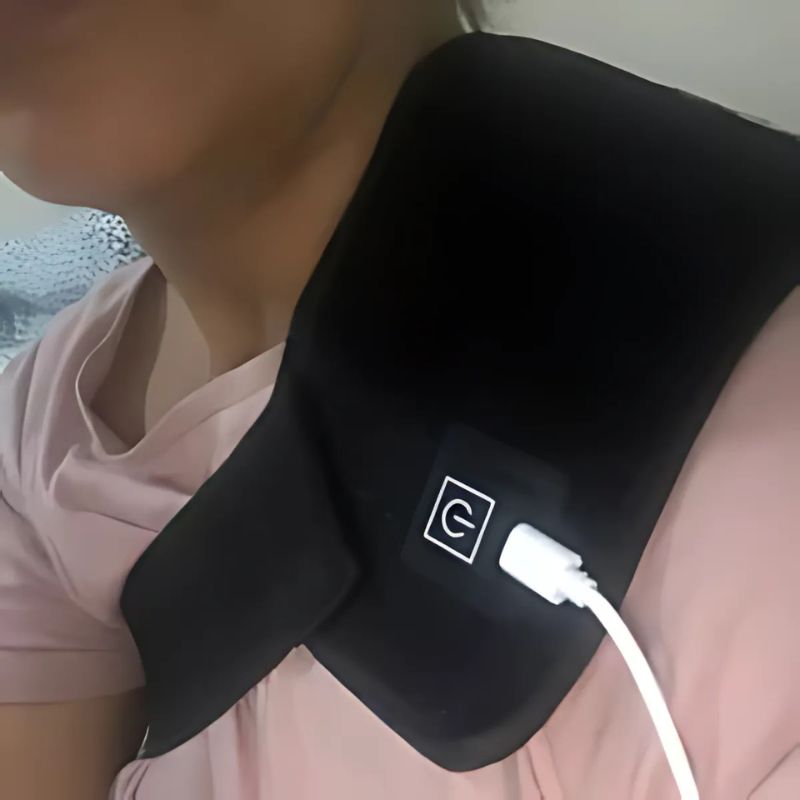 Red Light Therapy Pad in Use