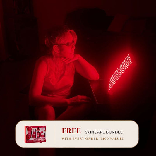 Red Light Therapy Panel Hero With Offer updated
