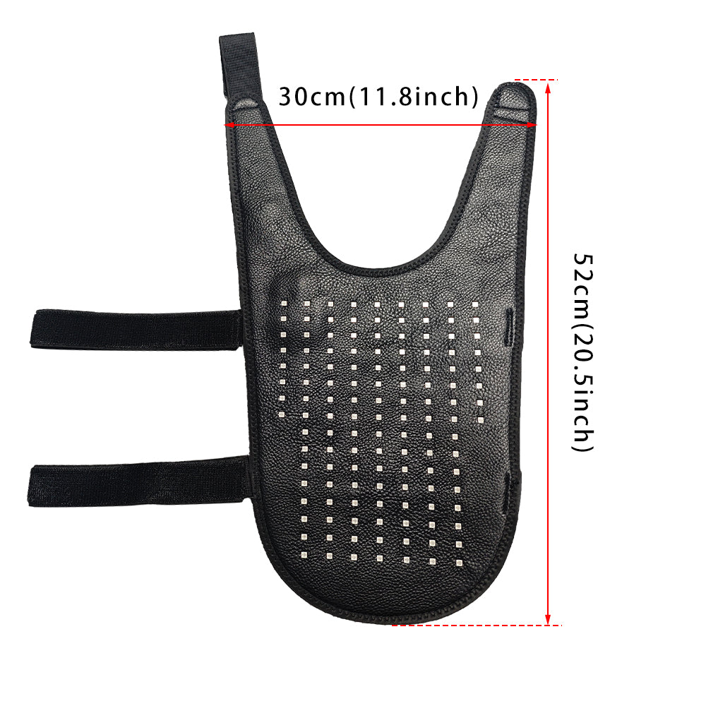 Size of small red light therapy coat for dogs