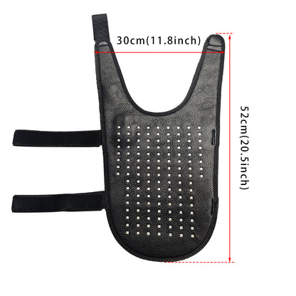 Size of small red light therapy coat for dogs
