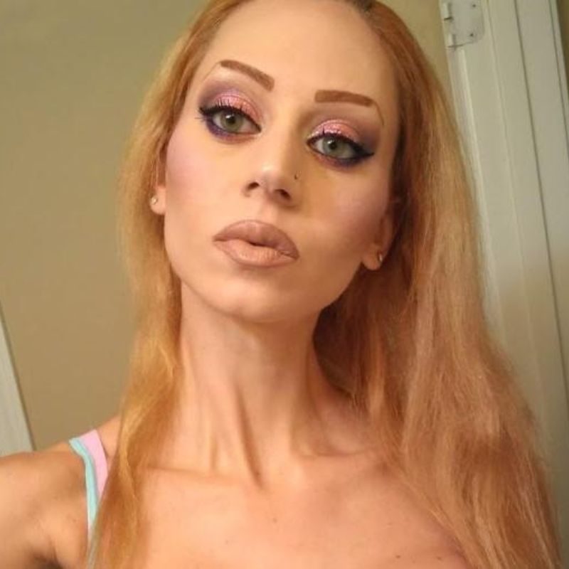 Woman Staring into camera 3