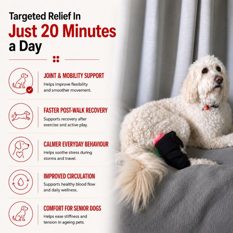 benefitsofusingredlighttherapydogbrace