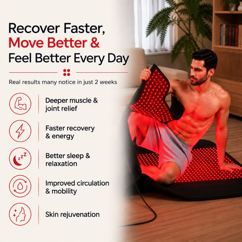 benefitsofusingtheredlighttherapybed