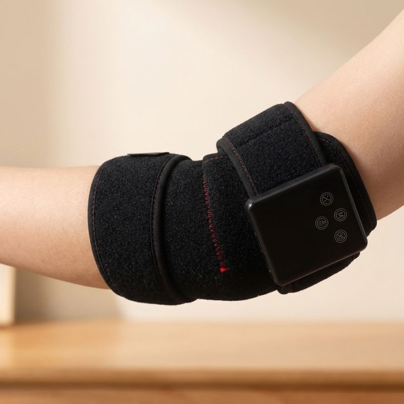 close_up_of_red_light_therapy_joint_brace_on_elbow
