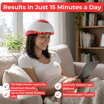 features of the laser helmet