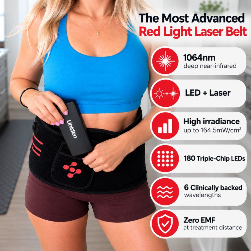 keybenefitsoftheredlightlaserbelt