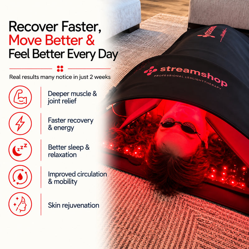 laserlighttherapybedwithdomeattachmentfrombehindwithbenefits