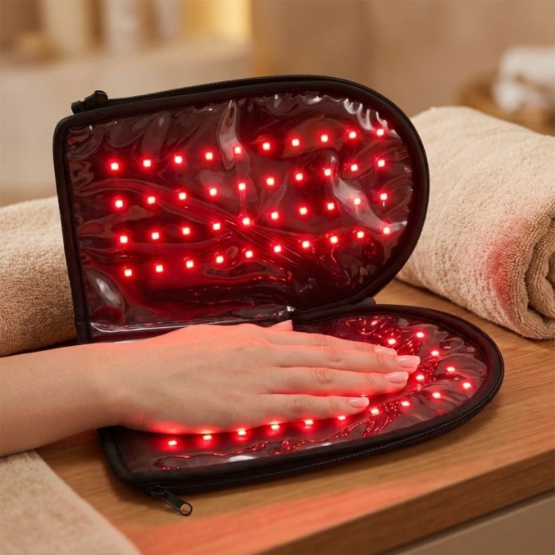 red_light_therapy_for_hands_with_woman_puttong_hand_on_it
