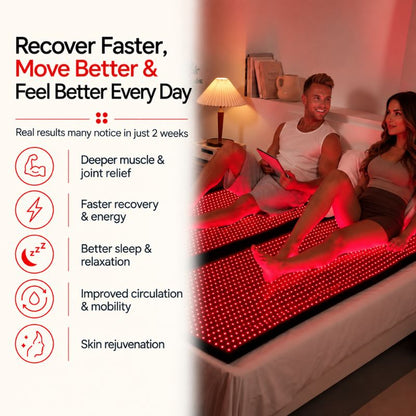 red light therapy laser bed benefits of use