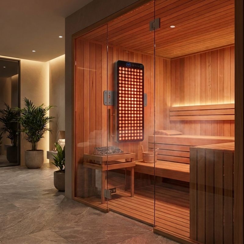 red_light_therapy_sauna_panel_larger_size_mounted_inside_of_a_sauna