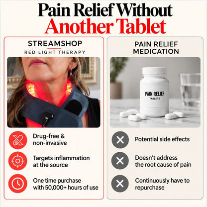 redlightneckwearablevspainreliefmedication