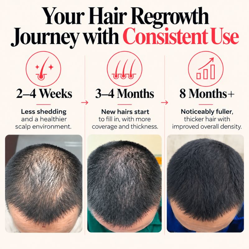 redlighttherapycaphairgrowthjourneysteps