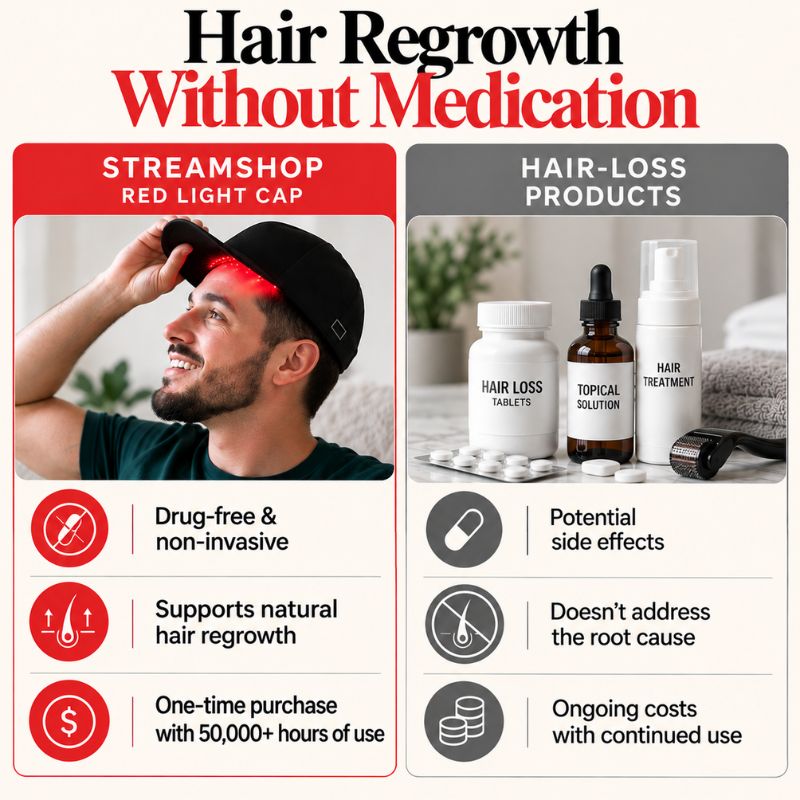 redlighttherapycapvsotherhairlossproducts