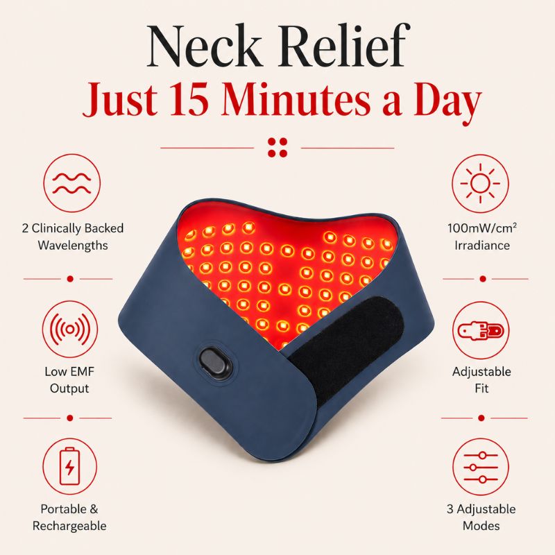 redlighttherapyneckunitfeatures