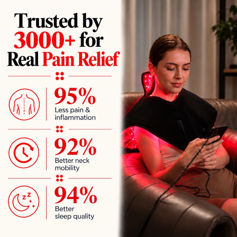 resultsofusingtheneckandshouldersredlighttherapywrap