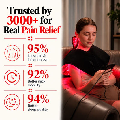 resultsofusingtheneckandshouldersredlighttherapywrap