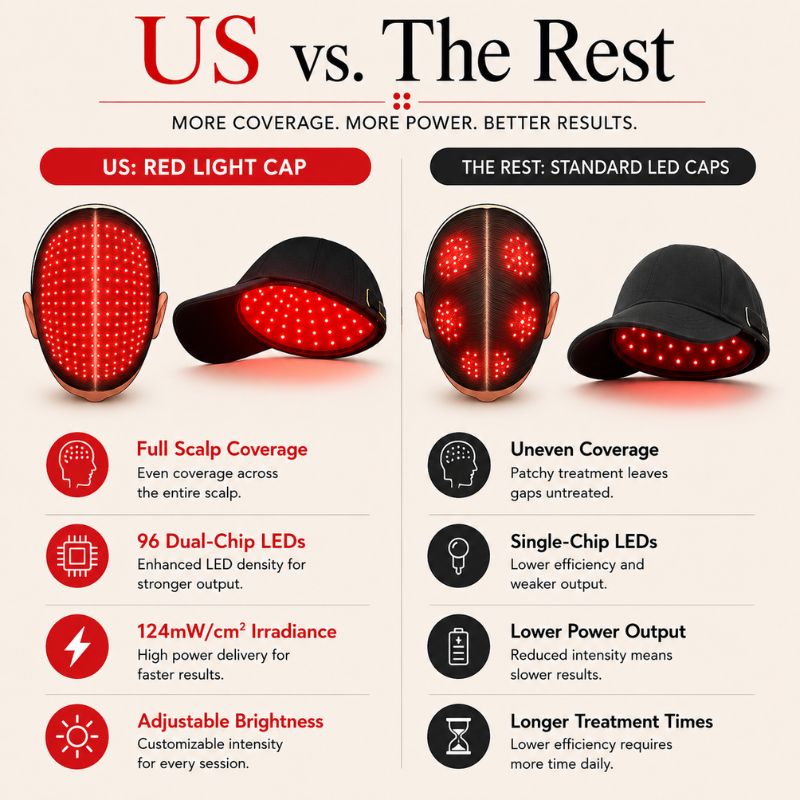 Red Light Therapy Cap for Hair Growth – StreamShop Australia