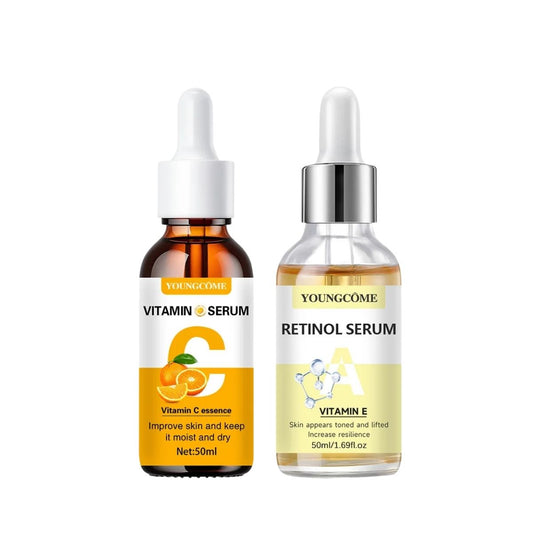 Vitamin C & Vitamin E Retinol Serum Combo