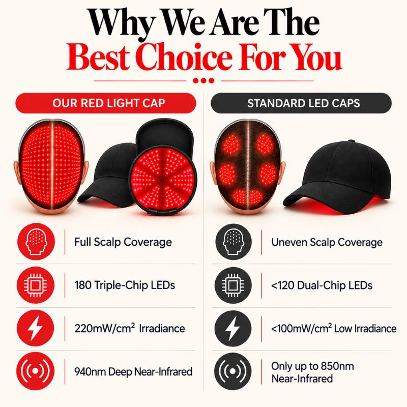 whywearetherightchoiceforyou940nmredlighttherapycap