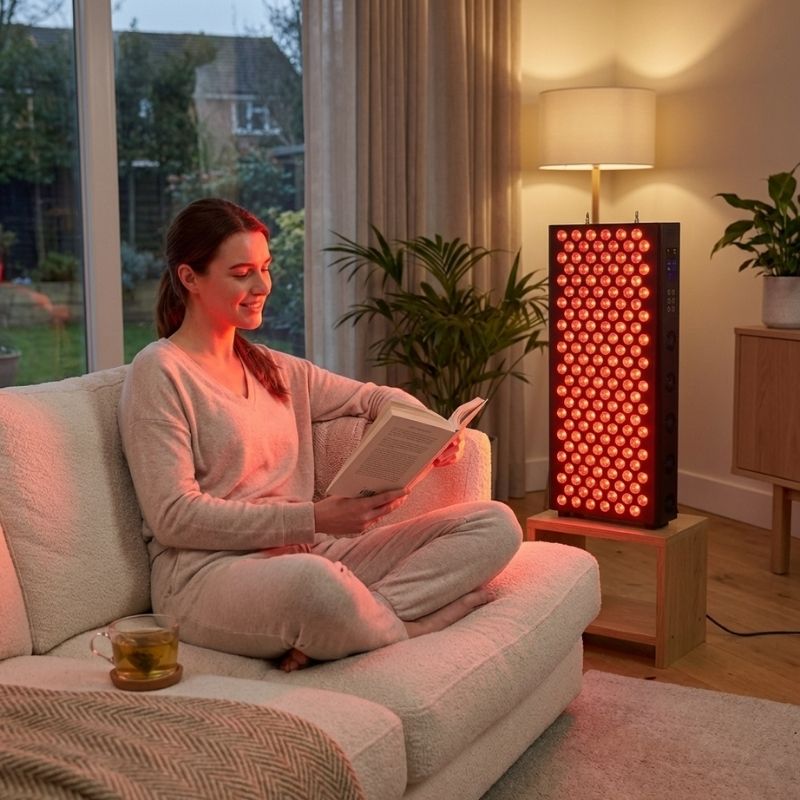 woman_reading_while_mid_size_panel_shines_on_her