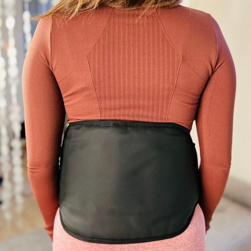 womanwithwearablepemfbelt