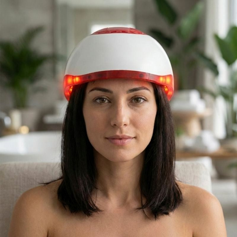 womenwearinglaserhelmetlookingdirectlyatcamera